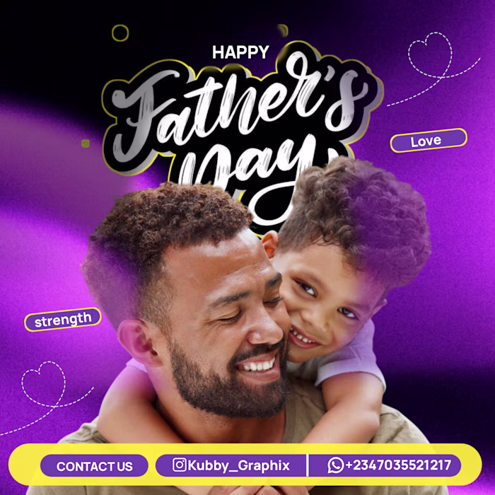 Father's day design 