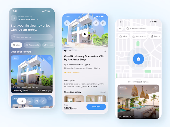 Travel App Design