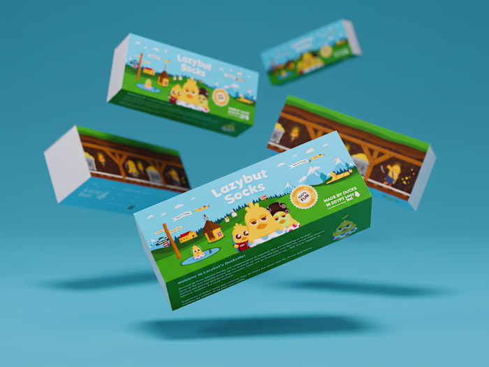 Lazybut Socks - Bundle Packaging
