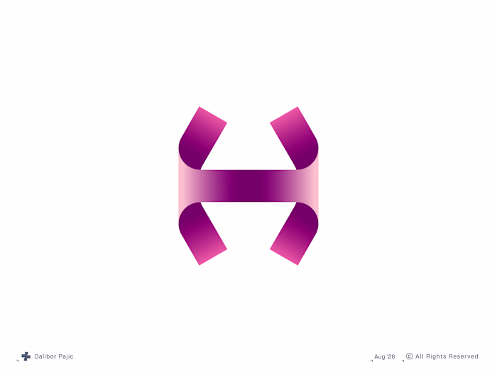 Minimalist Letter H Logo | Upcoming Project