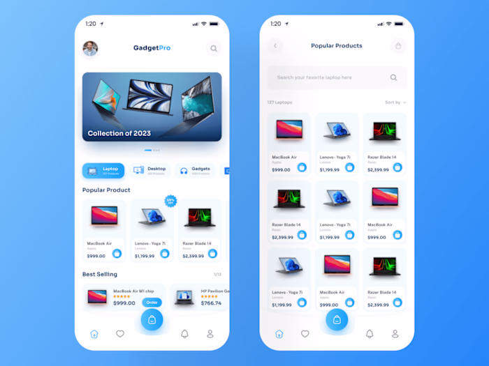 Mobile App User Interface Design