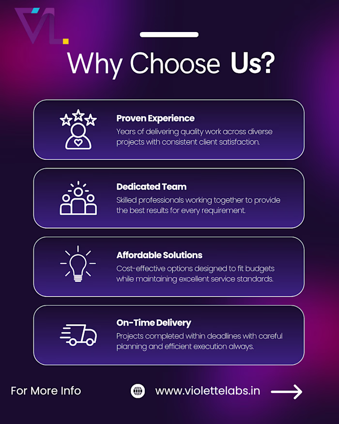 Website Development for Violette Labs