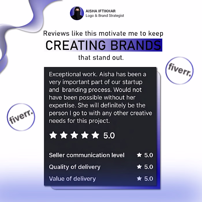 Client Satisfaction | Branding & Logo Design