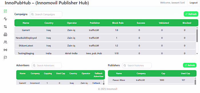 Publisher Management App