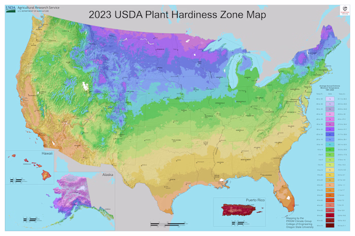 USDA’s Updated Plant Hardiness Map Shows Where Growing Zones Ar…
