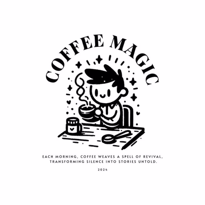 Coffee Magic Logo Design Template