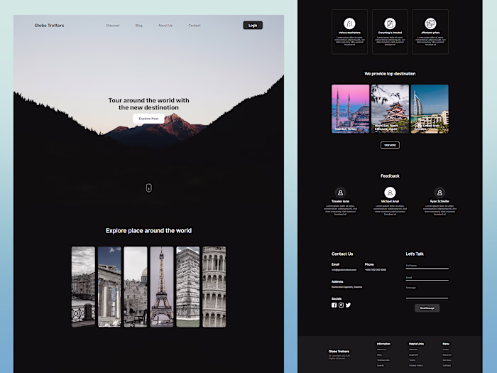 Tourist Website