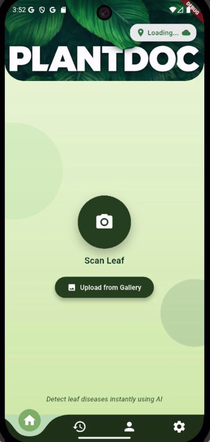 PlantDoc is an AI-powered mobile