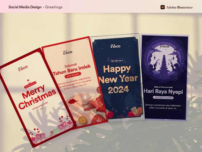 Visual Content Design for INDICO
