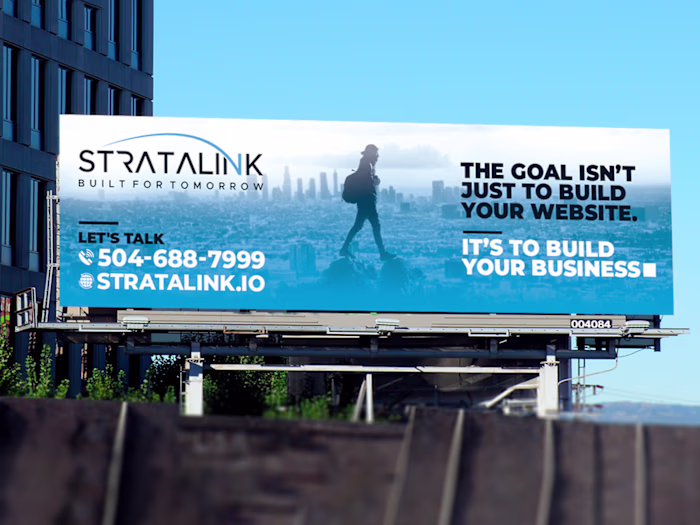 Billboard Design — StrataLink
Description:
Designed a