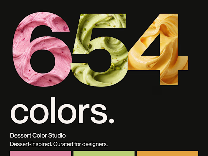 Previewing DCS 654 Dessert-Inspired Colors and Textures