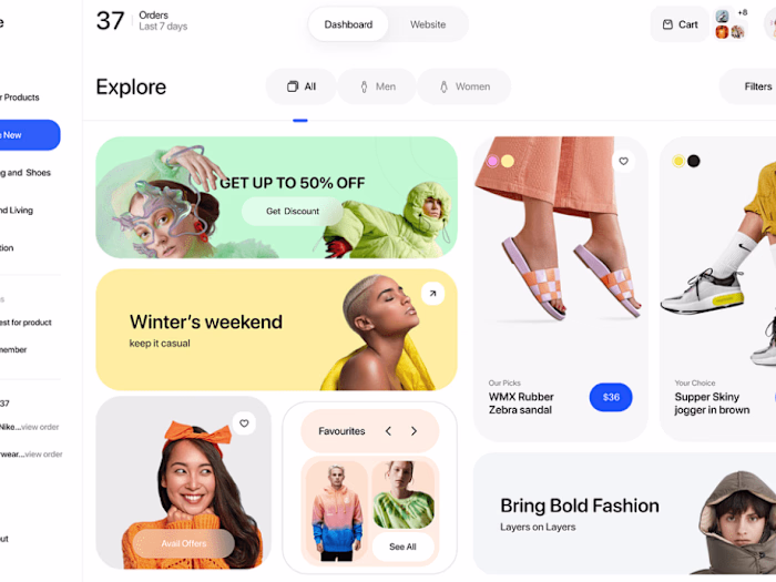 E-commerce website using PHP
