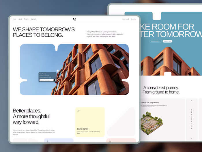 SOLENNE — Architectural Website Design & Development
