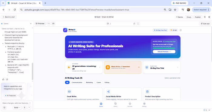 Build AI-Powered Web Apps and