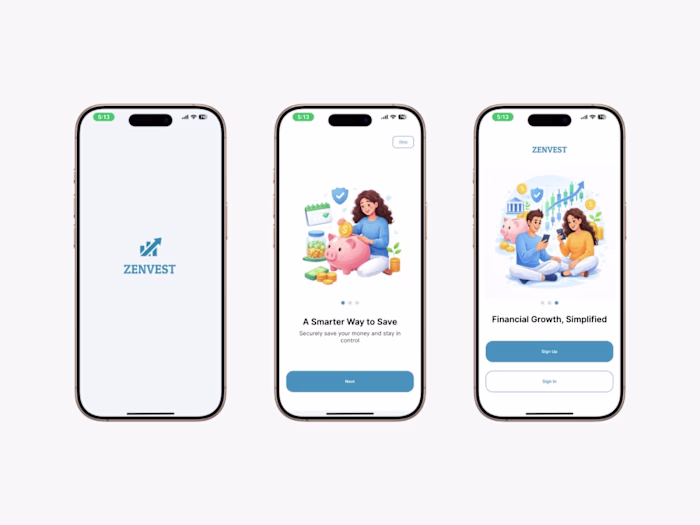 Zenvest savings and investment mobile app - Godswill Peter