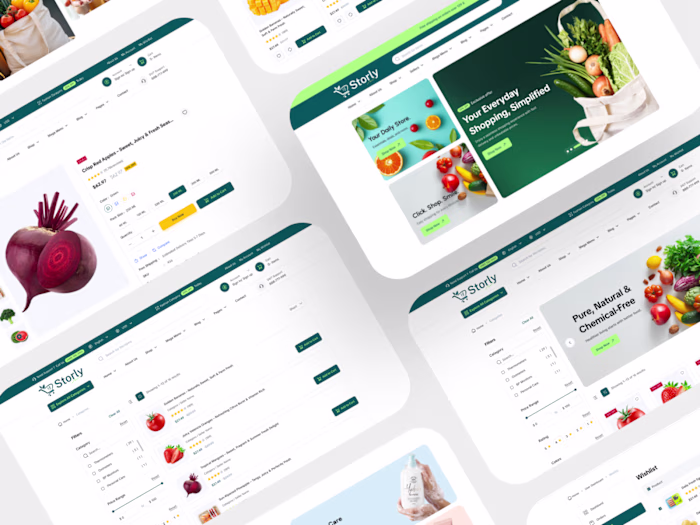 Storly – Multipurpose eCommerce Tailwind CSS Template