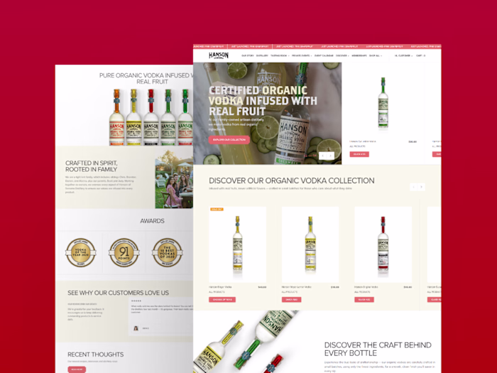 Premium Shopify Store Redesign for Hanson of Sonoma