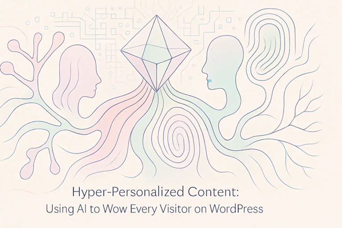 Hyper-Personalized Content: Using AI to Wow Every Visitor on WordPress