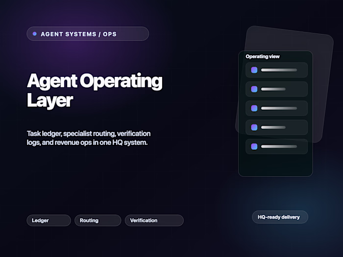 Agent Operating Layer