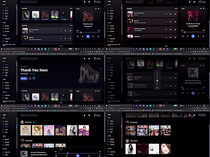 Music App (Ongoing personal project)