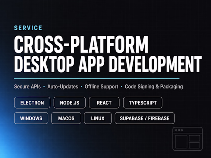 Cross-Platform Desktop App Development with Electron