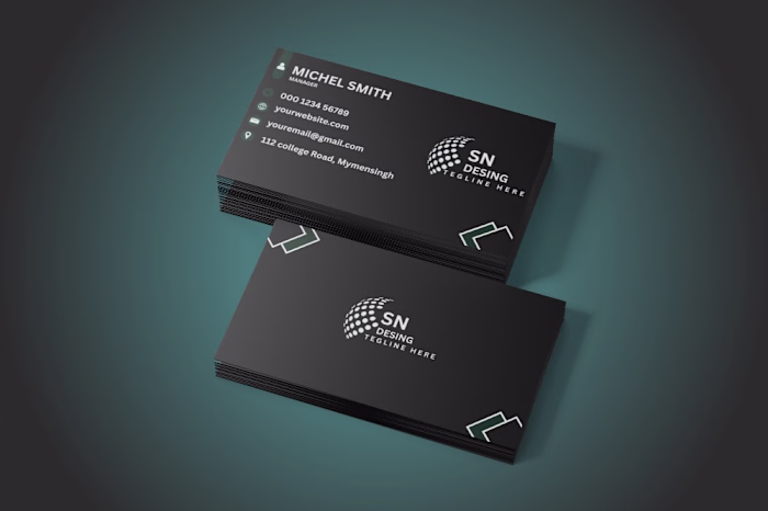 Designed a sleek, modern business