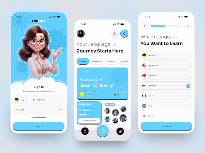 Language Learning App - Social
