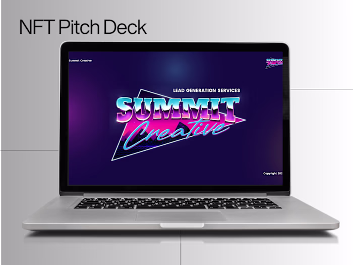Web 3.0 Pitch Deck