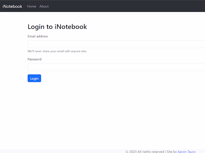 iNotebook- Your notes are secure on the cloud