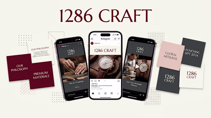 I developed a complete 30-day social media campaign for 1286...