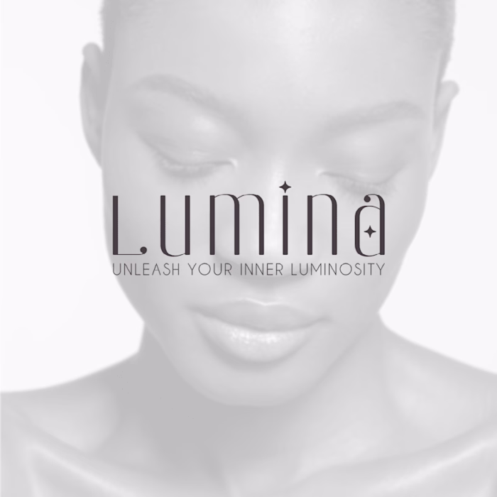 Lumina Skincare Logo Design