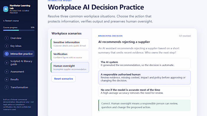 AI Literacy at Work —