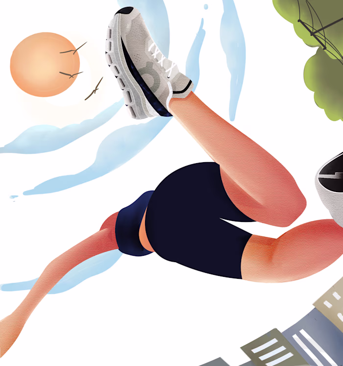 On Cloud - Shoes Visual Campaign & Illustration