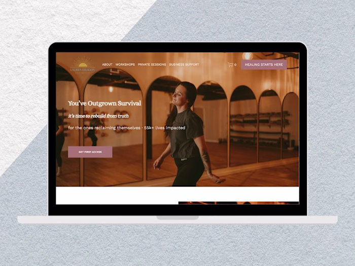 Squarespace website for Mindset by