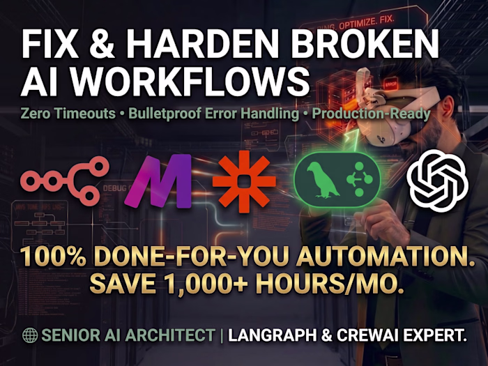 🔧 Fix, Harden & Scale