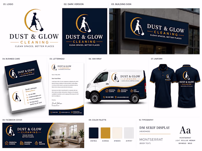 Designed a complete brand identity