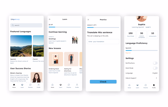 Language Learning App