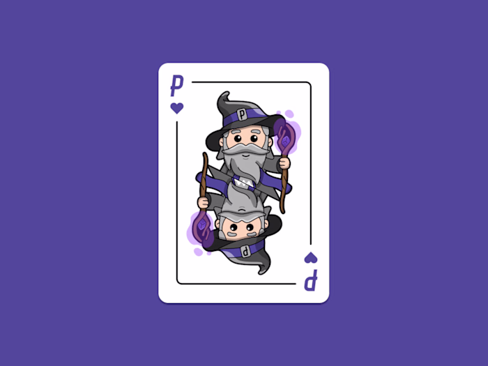 A custom playing card design