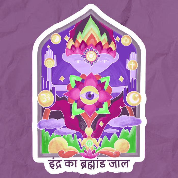 Ilustración para stiker