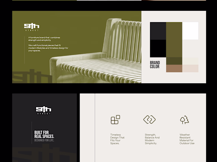 A visual identity for a