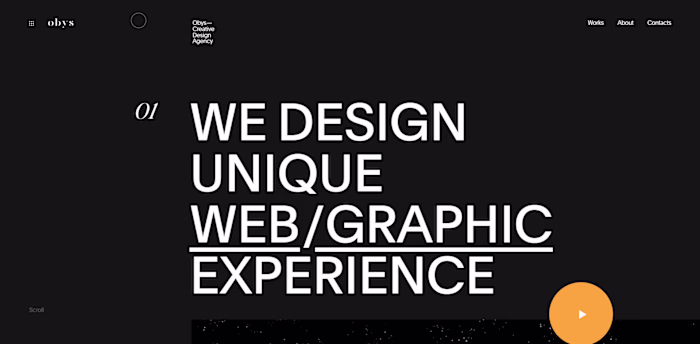 Obys Agency Website Clone