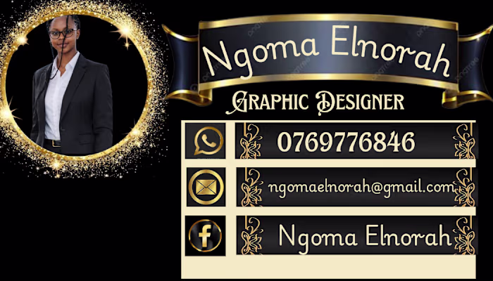This professional business card design