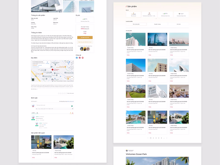 WordPress development:  Real estate - News, products, video