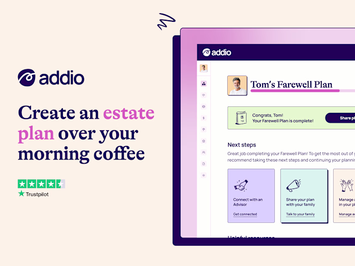 Branding & Website for Addio
