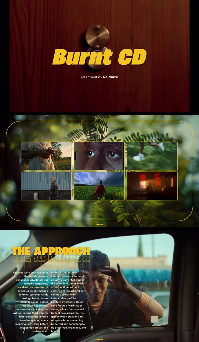 Burnt CD — Creative Treatment (Preview)