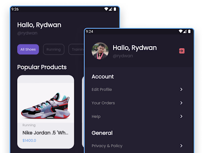 Shamo: E-commerce Shoes App Development