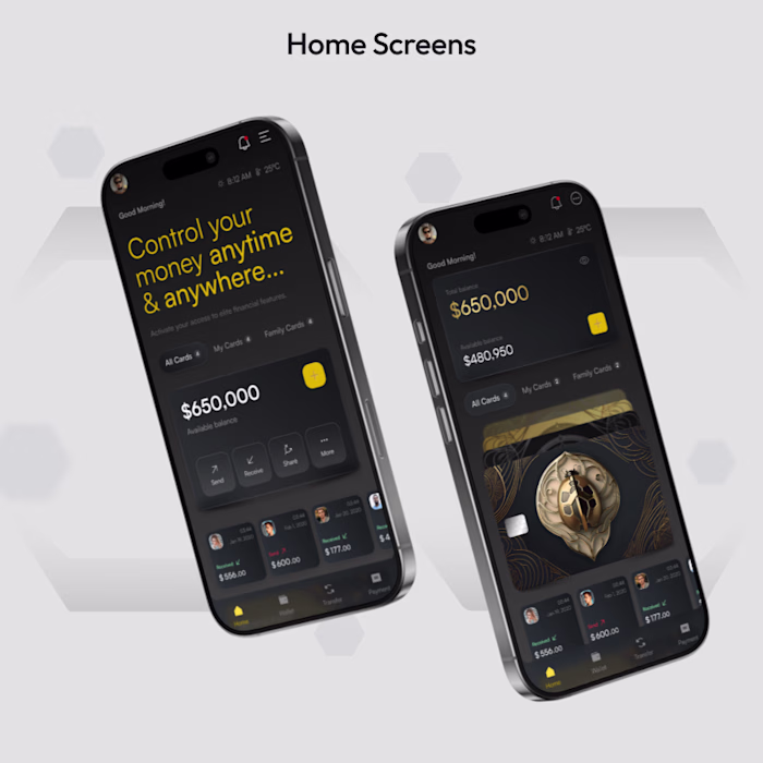 Mobile Banking for Luxury Life