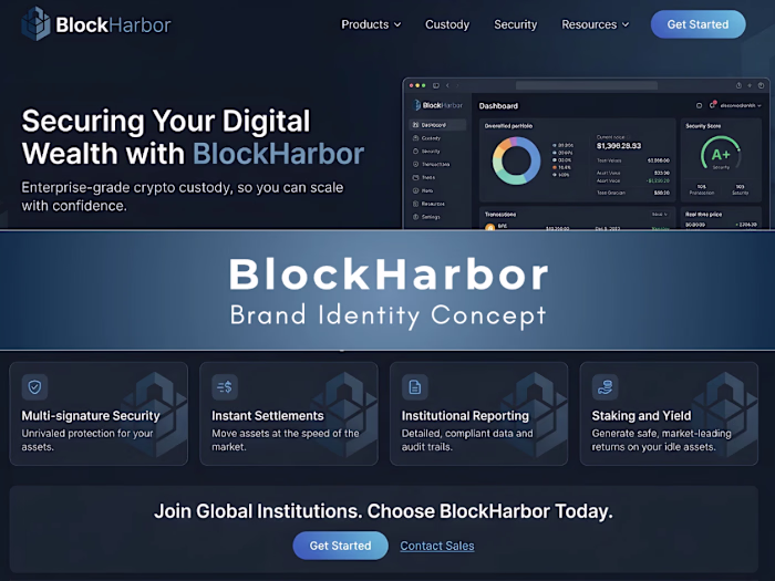 BlockHarbor - Blockchain Custody Platform