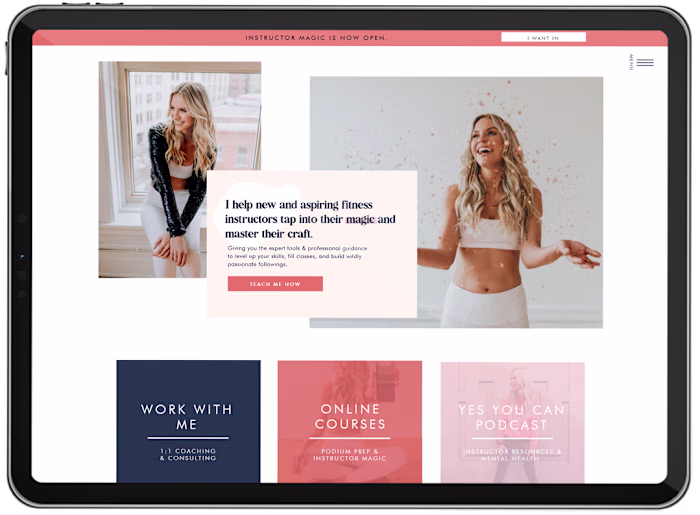 Hannah Rose - Website Redesign