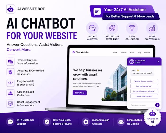 Custom built AI Chatbot with multiple themes and Controlled ...